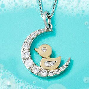 Rubber Ducky Moon Necklace - Charmed Aroma 2021
